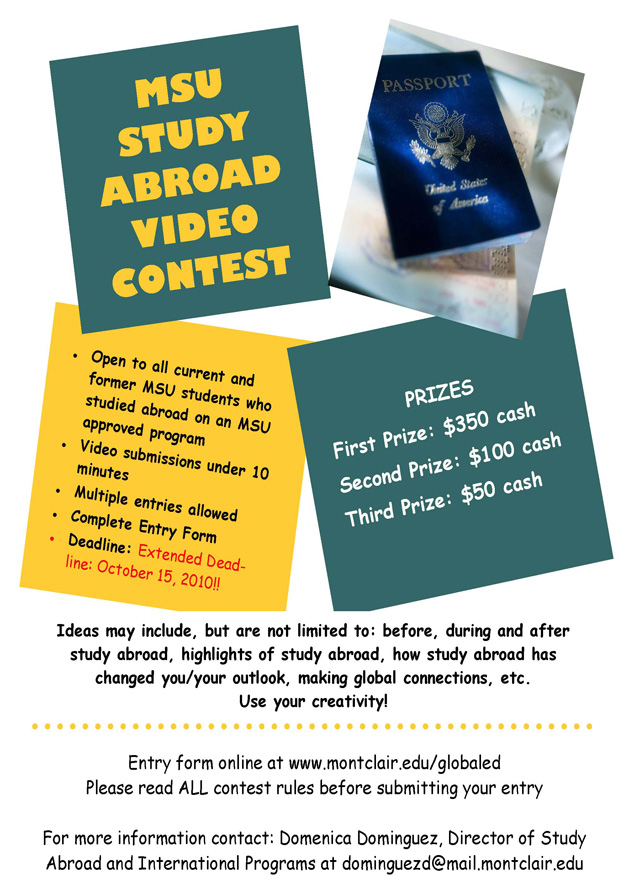 Study Abroad Video Contest