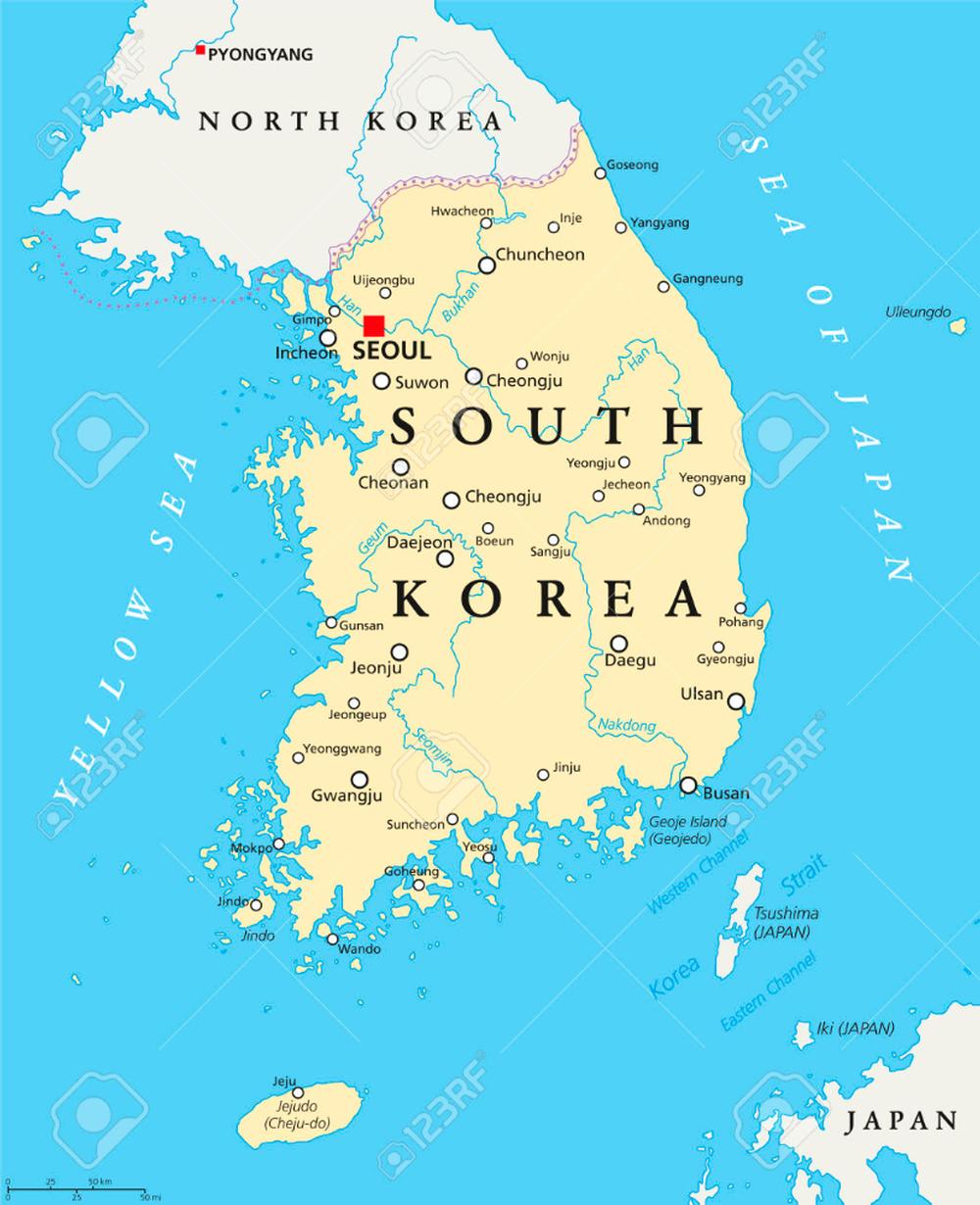 Seoul, SK Map